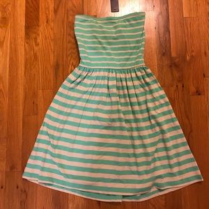 Ocean Drive stripe bow back tube dress